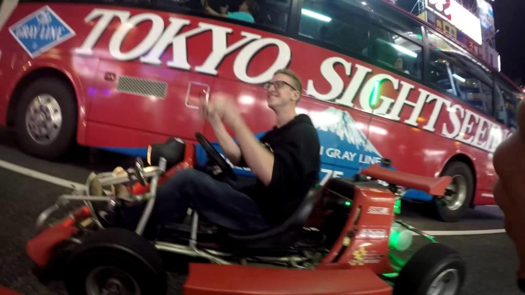 Japan Trip 2016 - Driving Go Karts Around Japan!