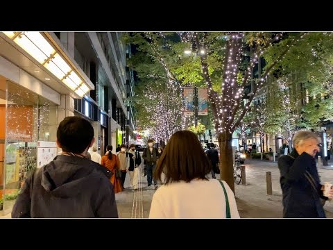 【4K】Tokyo Night Walk – Marunouchi(Christmas Lights),2020 【4K】Tokyo Night Walk - Marunouchi(Christmas Lights),2020