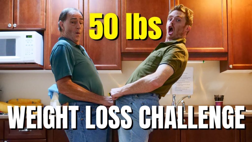 Father & Son 50 lbs WEIGHT LOSS CHALLENGE | Lifestyle Changes: Eating Healthy, Exercising & Fasting