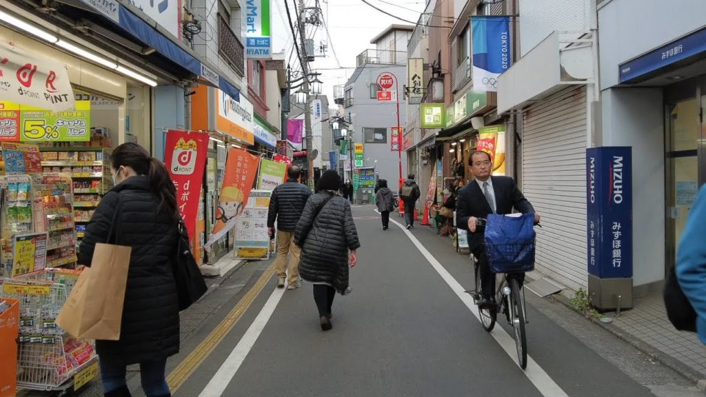 Tokyo Walking 🌞4K　Gotokuji　Shopping Streets　(Lucky Cats Temple)　Japan🎧High Quality Binaural
