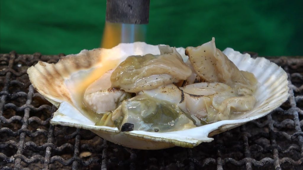 JAPAN STREET FOOD - SCALLOP BARBECUE