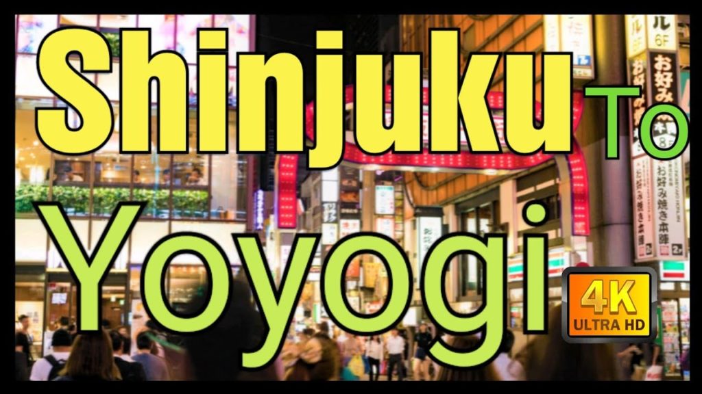 【4K】Tokyo Evening Walk, Shinjuku to Yoyogi , 2020,Ocrober 2020#Japan#tokyo#Shinjuku#Yoyogi