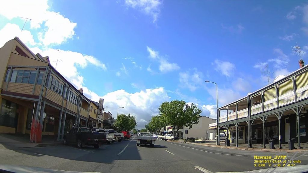 AUSTRALIA, NSW – 4K driving through the town of YASS AUSTRALIA, NSW - 4K driving through the town of YASS