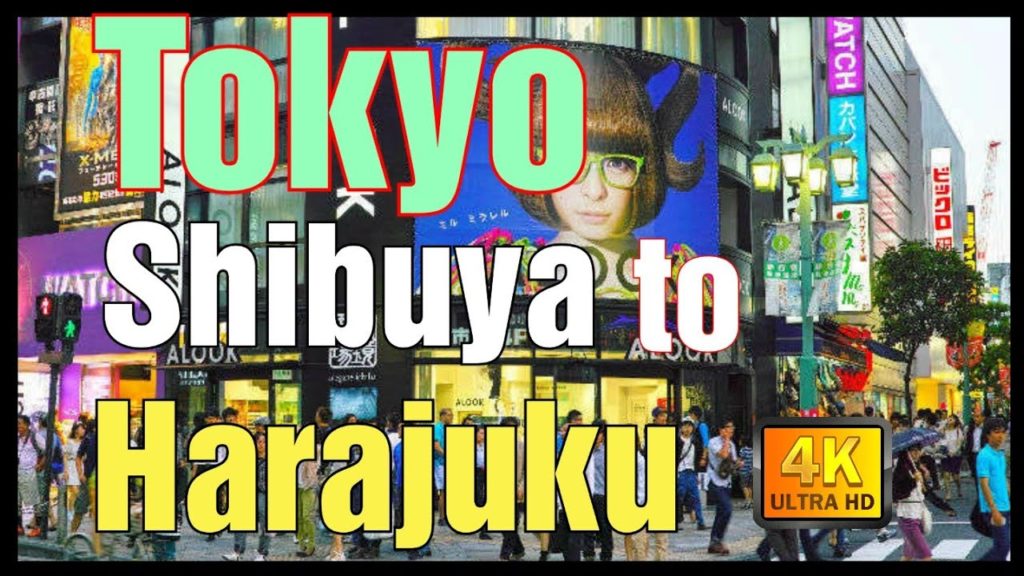 【4K】Japan Walk - Tokyo ,December 2020,#Japan #Tokyo #Shibuya to Harajuku midday walk