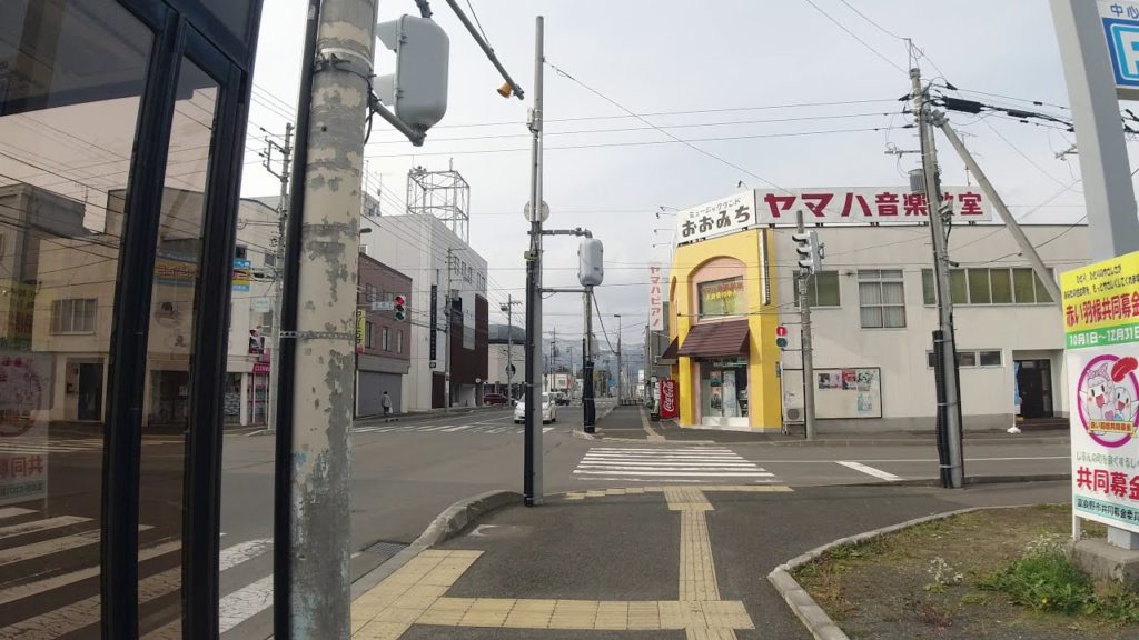 4K Virtual Walking - FURANO SHINAIOI SHOPPING STREET 富良野市の新相生商店街を散歩 in Hokkaido, Japan
