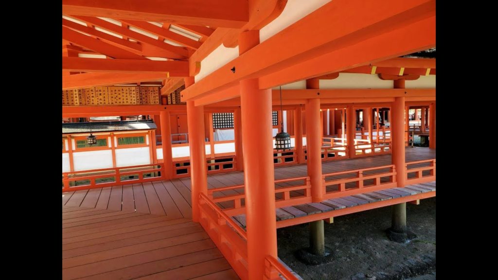 【広島県 4K】厳島神社の散歩(バイノーラル録音＆高画質ver.)