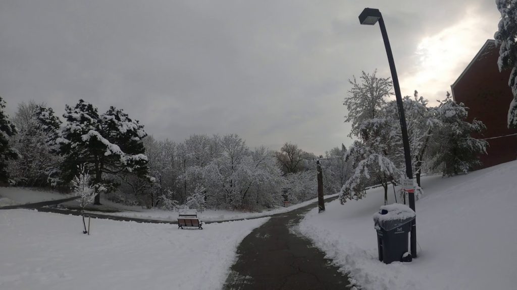 HD Walking Tour -Toronto, Canada- SO MUCH SNOW - No music, only real sounds. ABSOLUTELY BEAUTIFUL!