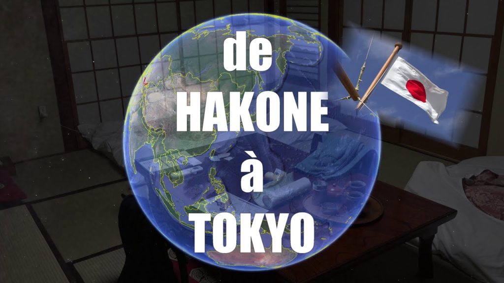 JAPON de Hakone à Tokyo le 17 mars 2020  filmé en 4K
