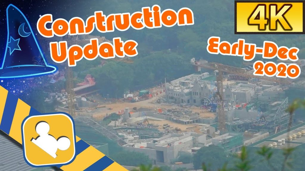*4K* Construction Update: "Arendelle: World of Frozen" | Hong Kong Disneyland (Early-December, 2020)