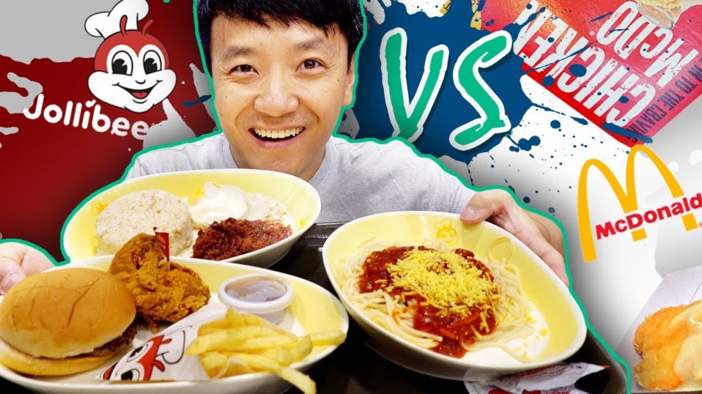 BEST Fast Food! JOLLIBEE vs. MCDONALD'S in The PHILIPPINES