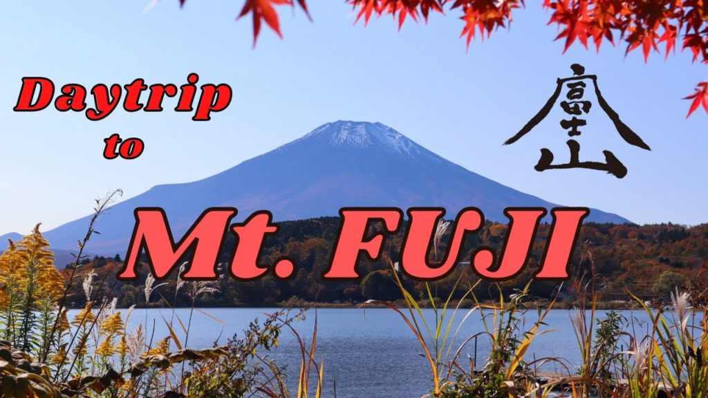 【4K】Day Trip to see Mt. Fuji