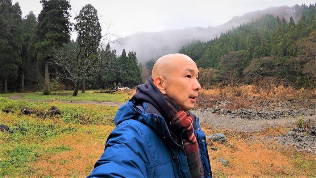 冬季の藤助小屋キャンプ場 / 新潟県五泉市 Gosen Niigata Japan