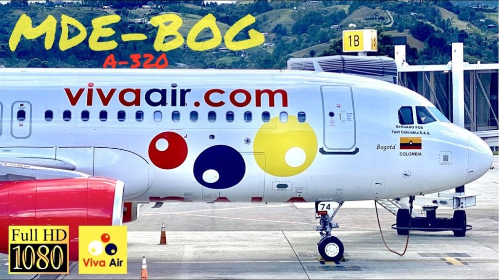 |TRIP REPORT| Viva air A-320 | Medellín – Bogotá | Espectacular Despegue |HD| |TRIP REPORT| Viva air A-320 | Medellín - Bogotá | Espectacular Despegue |HD|