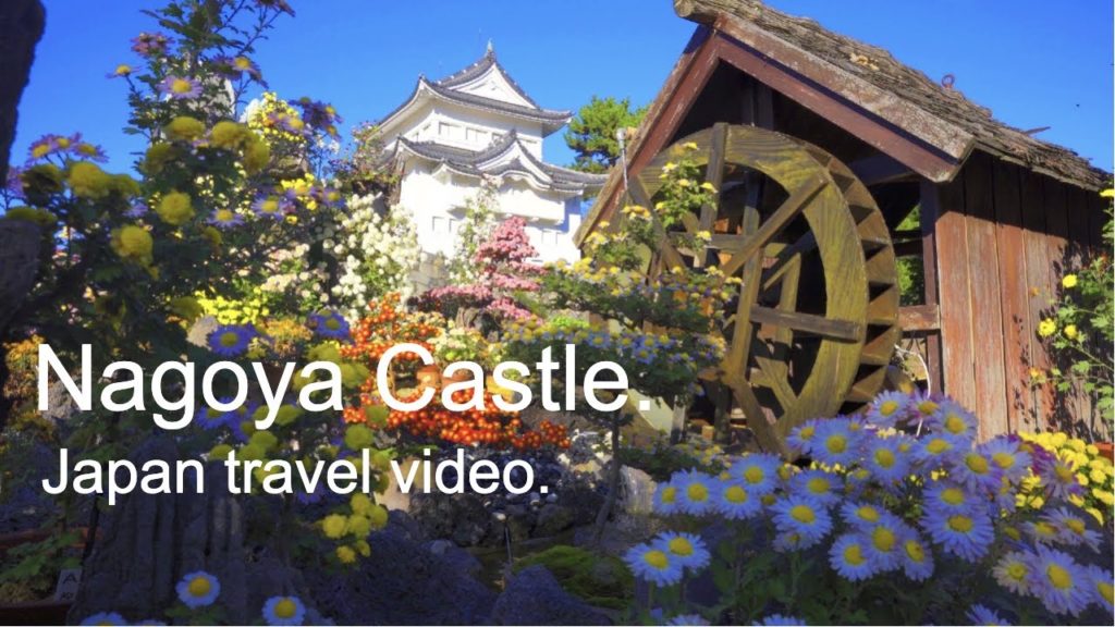Nagoya Castle.Japan travel video.名古屋城観光