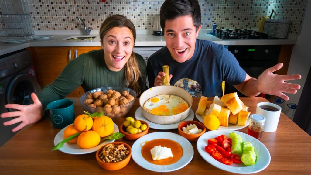 TURKISH BREAKFAST with 1,000,000 Subscribers + GIVEAWAY!!