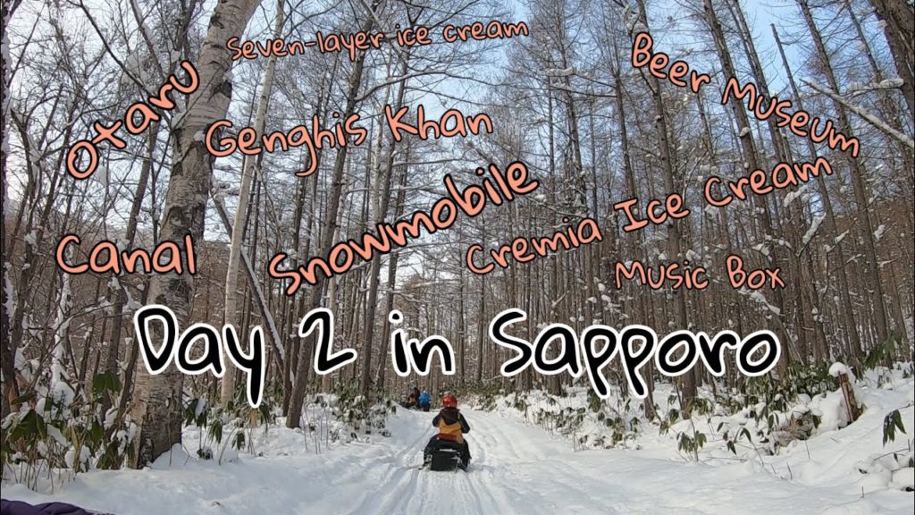 Sapporo Travel Vlog Day 2 (Snowmobile, Otaru, Beer Museum, Music Box) | Angel Co Sapporo Travel Vlog Day 2 (Snowmobile, Otaru, Beer Museum, Music Box) | Angel Co