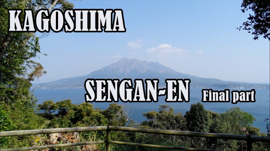 Discovering Japan, walk across Sengan-en garden in Kagoshima (Kyushu) final part