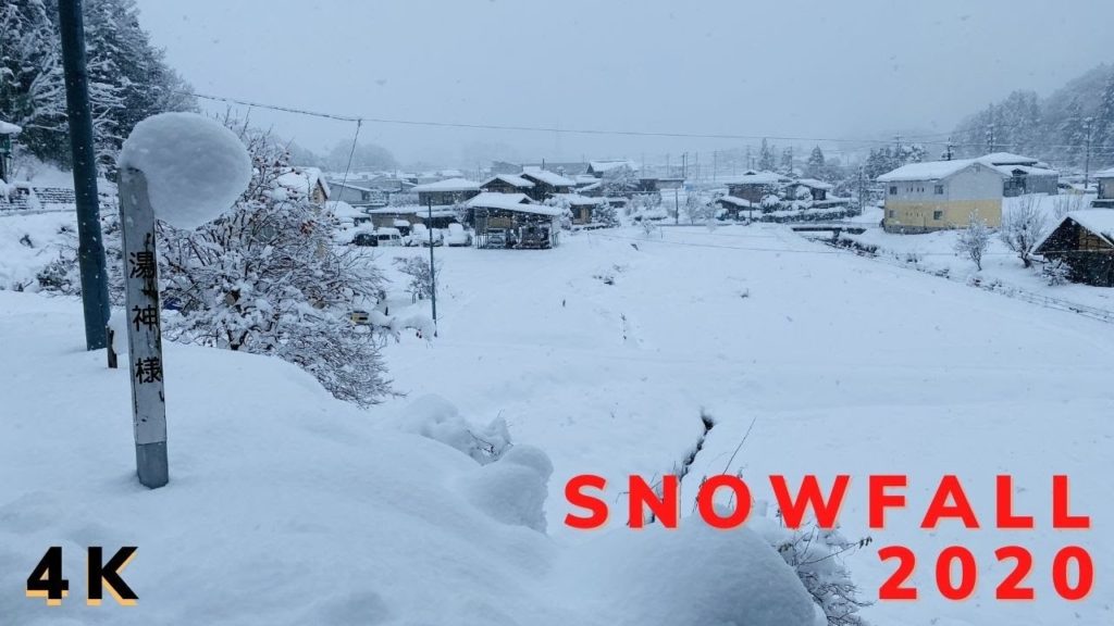 snowfall in japan | 2020|