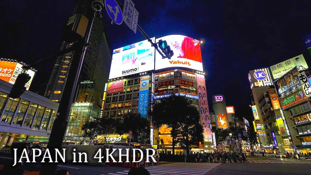 【4KHDR】Night Shibuya in 4K 60p HDR 【4KHDR】Night Shibuya in 4K 60p HDR