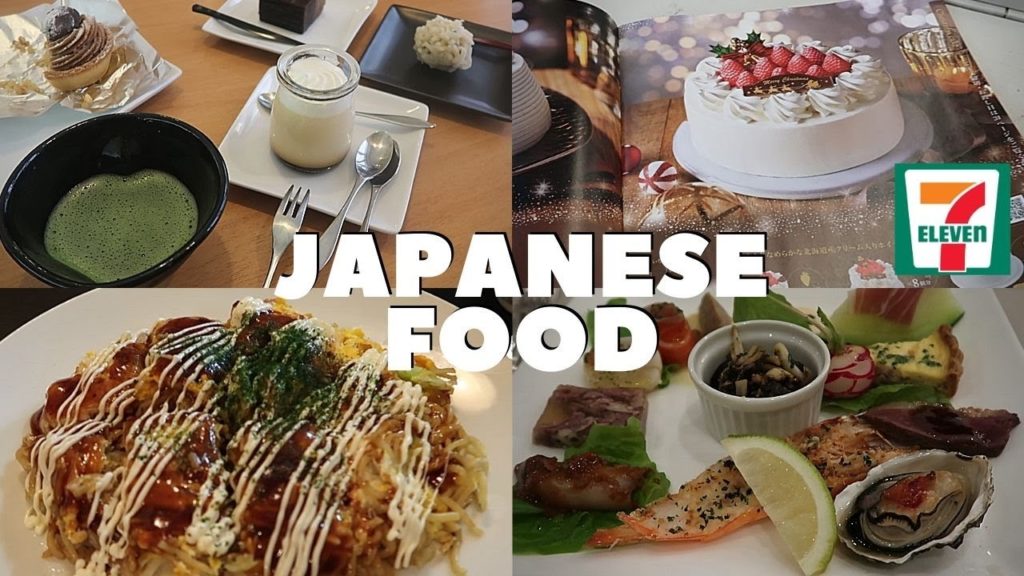 Everything I ate today in *JAPAN* 7-Eleven Christmas cake?? 🍰