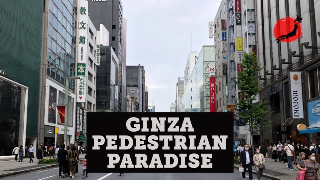 Ginza’s Pedestrian Paradise, Tokyo, Japan #travel