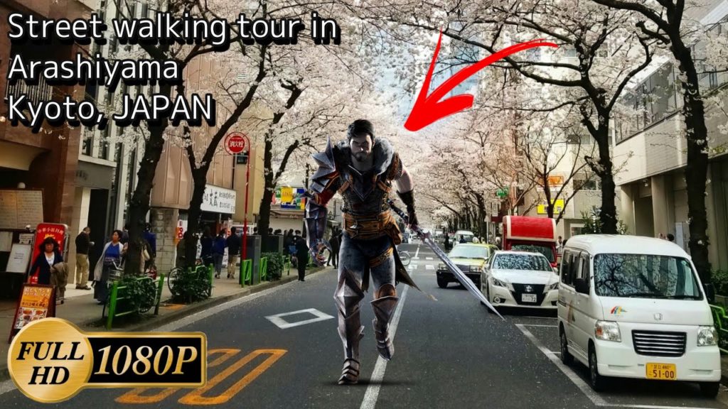 [4k] [2020] Walking tour in Arashiyama Kyoto, JAPAN | Street WALK