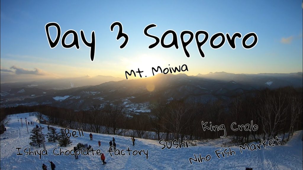 Sapporo Travel Vlog Day 3 (Mt. Moiwa, King Crab, Chocolate Factory) | Angel Co Sapporo Travel Vlog Day 3 (Mt. Moiwa, King Crab, Chocolate Factory) | Angel Co