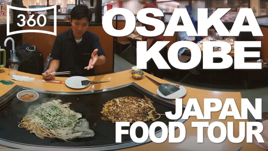 【Japan  Travel】Strolling through Nankinmachi in Kobe and eating Okonomiyaki in Osaka