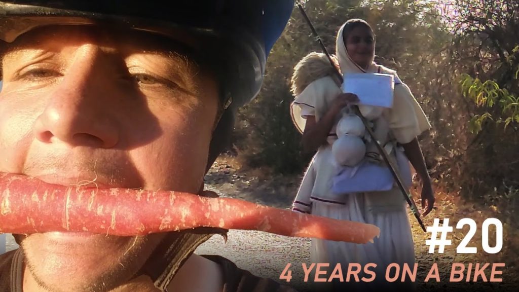 I met GOD Hanuman. Bicycle touring without a destination and without a plan.