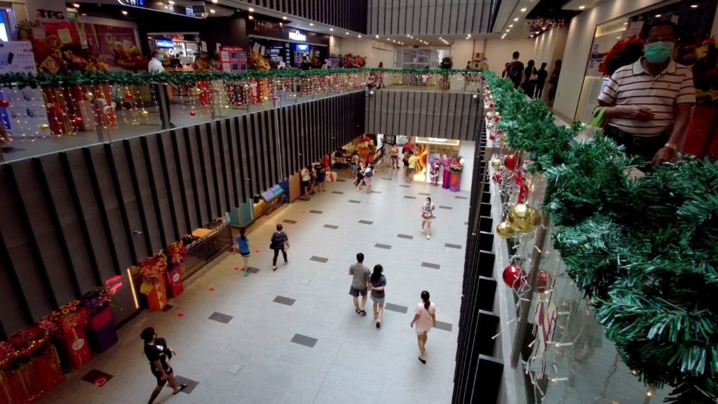 Singapore walk around in Canberra Plaza Singapore walk around in Canberra Plaza