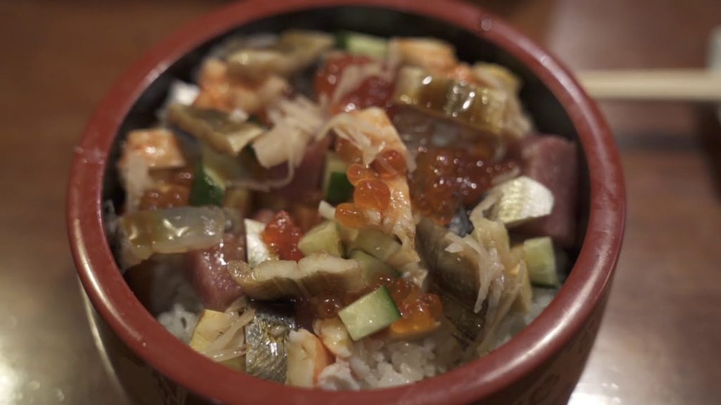 Sushi Dinner in Nagano Japan  : Japanese food