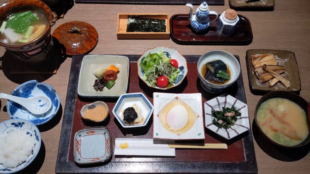 Kurashiki, Okayama (岡山県倉敷) - Breakfast #2 at Ryokan Kurashiki (旅館くらしき) 2020 Nov. 29