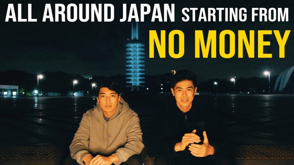 Travel whole Japan starting with NO MONEY