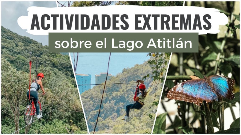 CANOPY MÁS LARGO de Guatemala, BICICABLE, Cabañas y Mariposario 🦋| Reserva Natural Atitlán