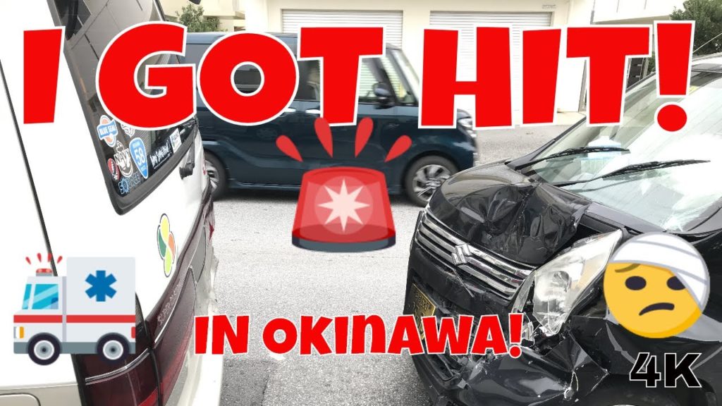 We got in an accident in Okinawa!