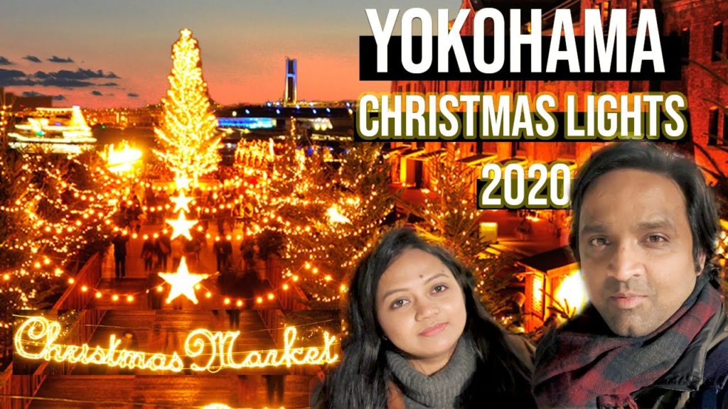 Vlogmas - Japanese Christmas Market - Yokohama Japan Trip Vlog | Travel Vlog Japan | Indian in Japan