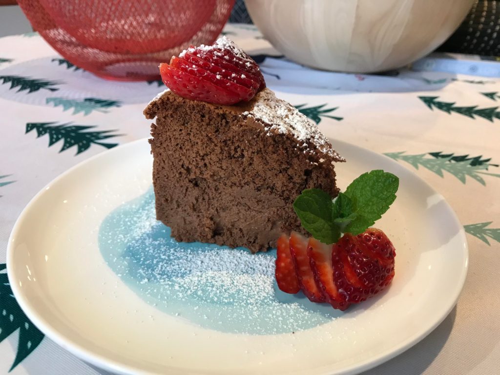 Japanese Chocolate cotton cheesecake