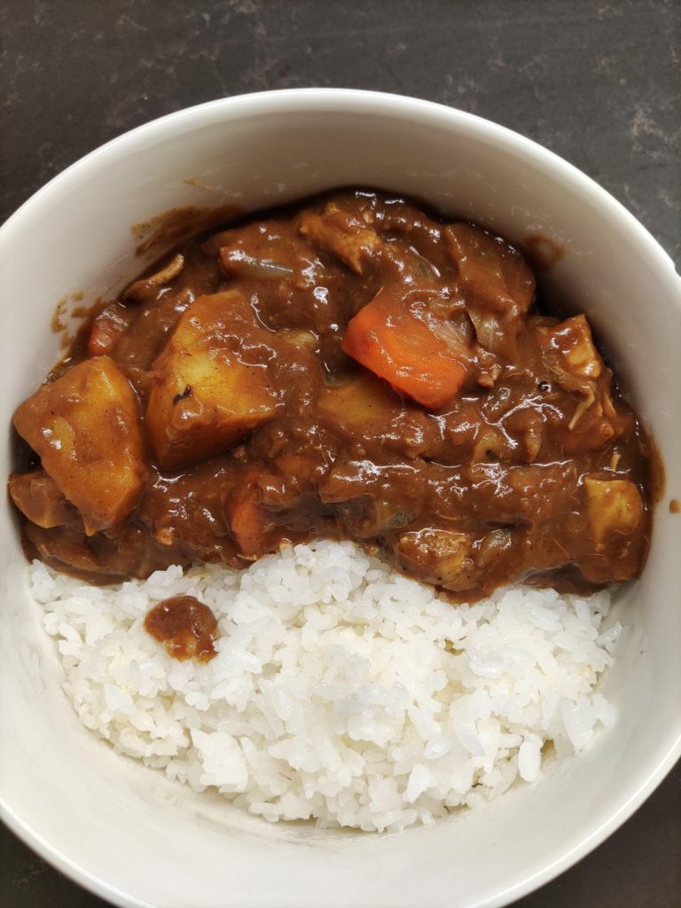 Japanese chicken curry