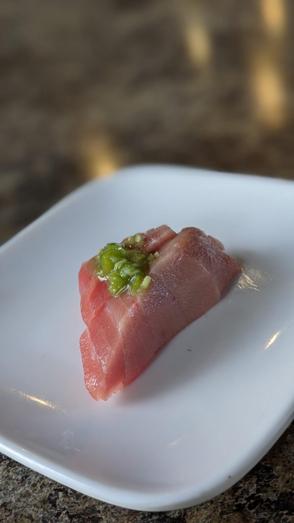 Chu-Toro w/Kizami Wasabi