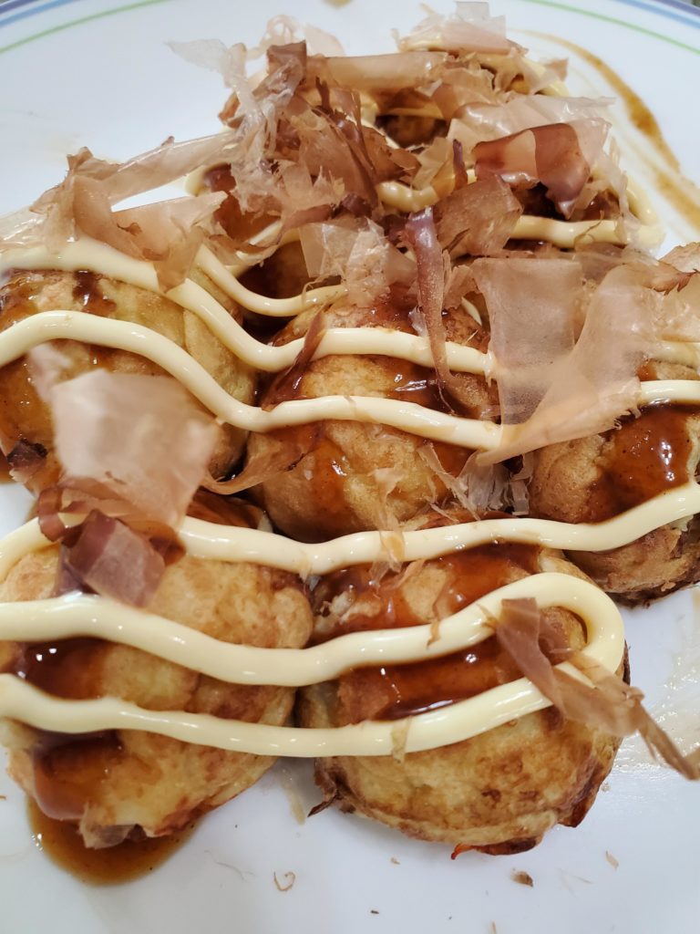 First time making Ebiyaki!