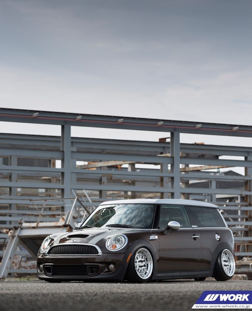 Auto Service Oshima Mini on WORK Seeker MX 16 inch #artofwheel...