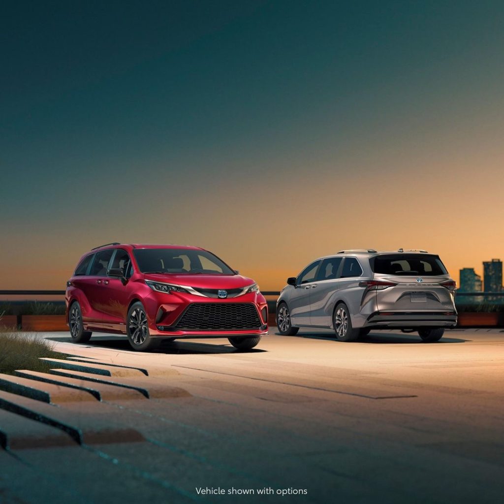 The athletic stance of the all-new 2021 #Sienna proves that function and style a...