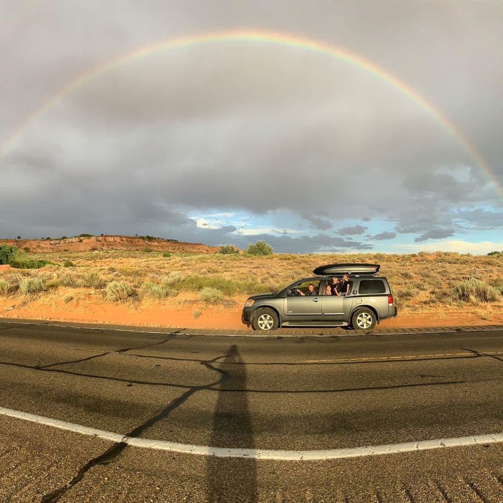Somewhere, under the rainbow  #NissanArmada #Nissan
 @loveisourfavoriteadventure...