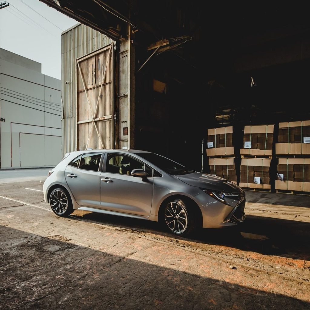 Make an entrance. #Corolla Hatchback #LetsGoPlaces...
