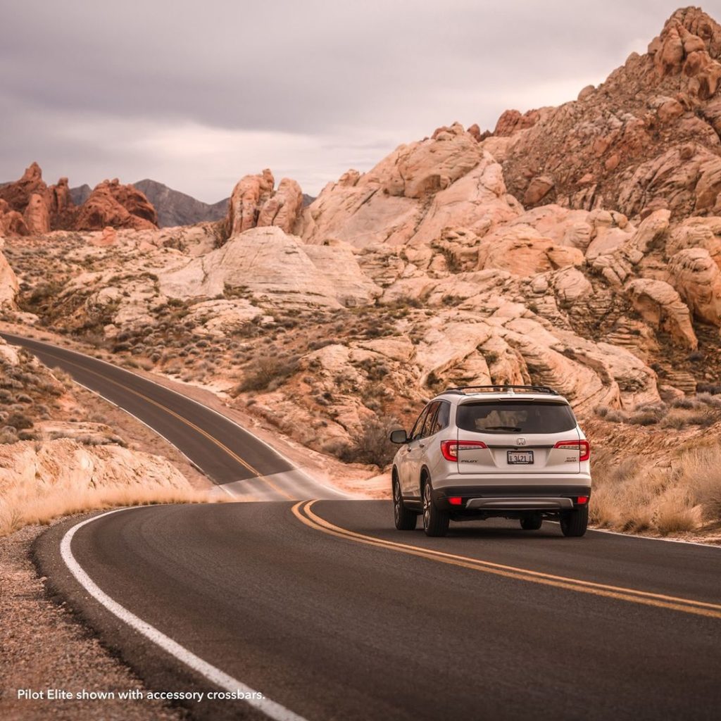 Famously free-spirited. #HondaPilot...
