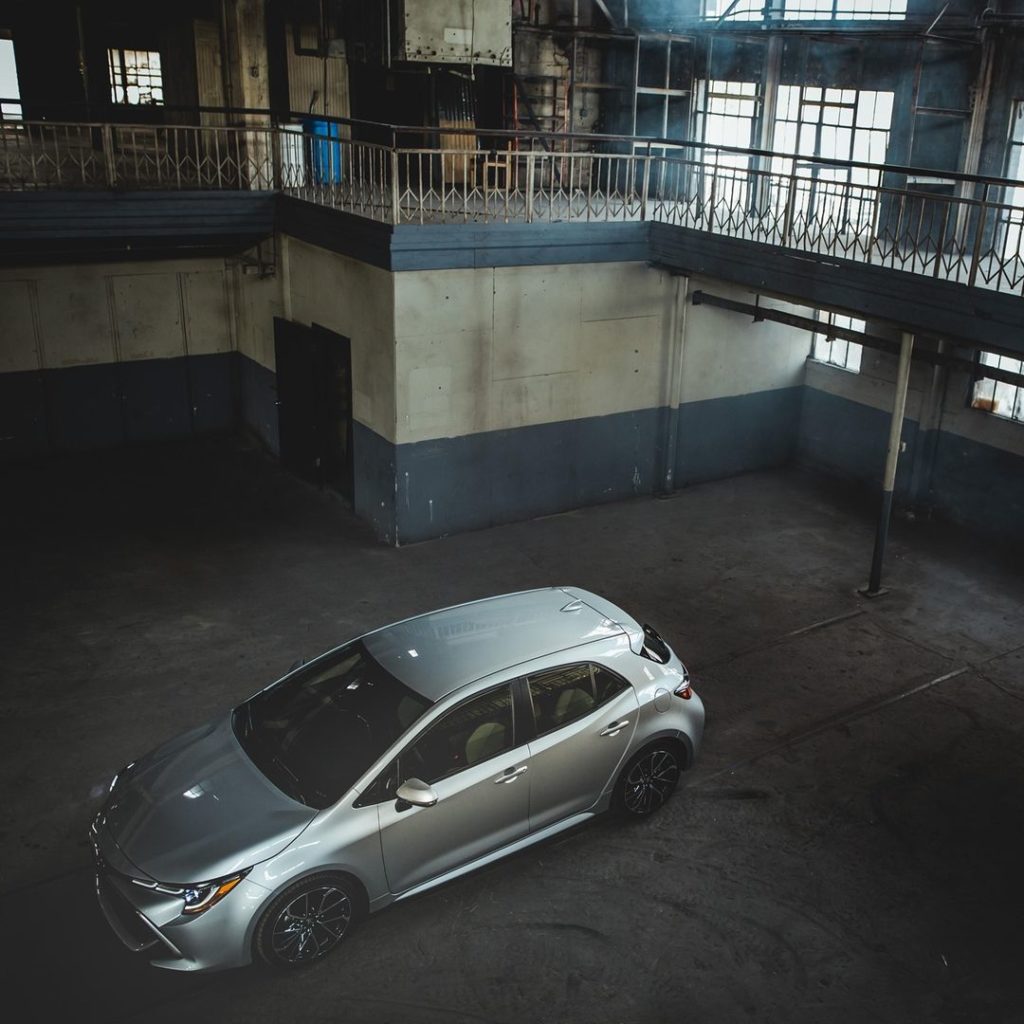 Close to the ground, high in style. #Corolla Hatchback #LetsGoPlaces...