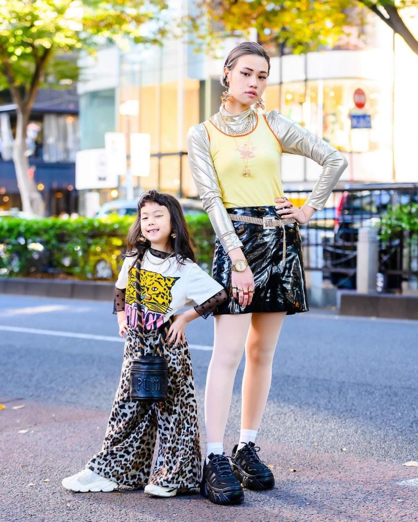 Tokyo Fashion: Mother and daughter Tsumire (@tsumire1224) and Ivy (@ivybabytokyo) on the street… Mother and daughter Tsumire (@tsumire1224) and Ivy (@ivybabytokyo) on the street...