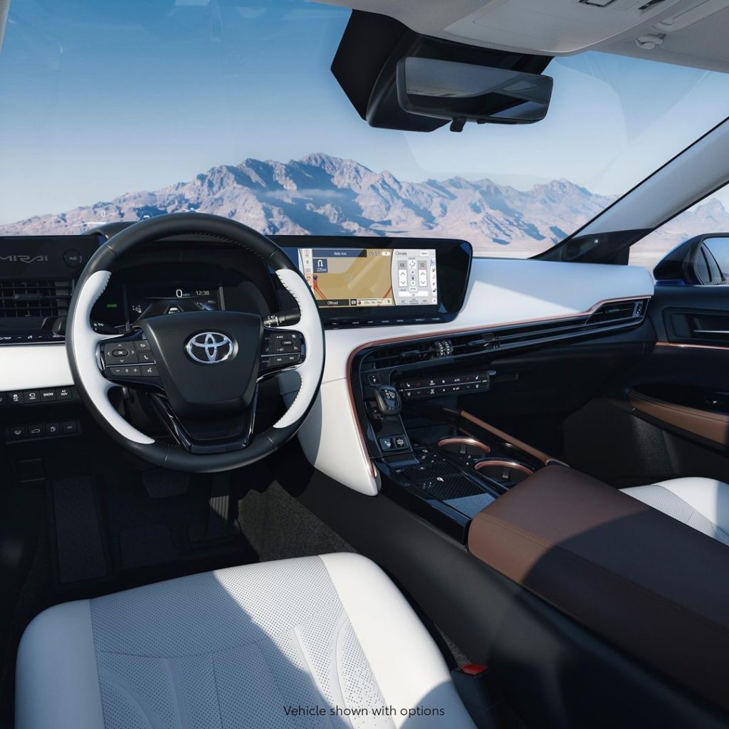 Revolutionary tech, redesigned for 2021. #Mirai #LetsGoPlaces...
