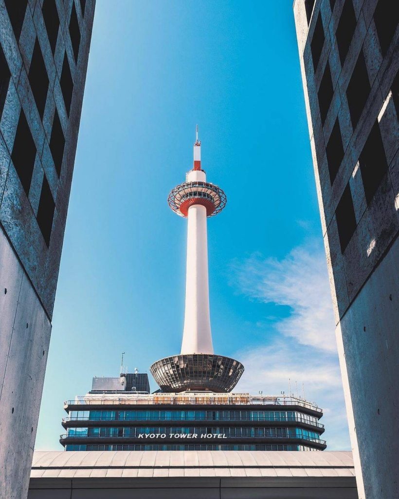 Japan Travel: Sitting directly across from Kyoto Station, you’ll find Kyoto Tower. It’s the ta… Sitting directly across from Kyoto Station, you'll find Kyoto Tower. It's the ta...