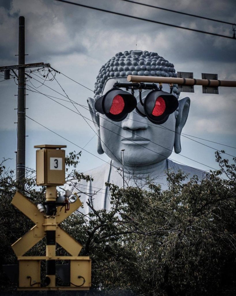 Visit Japan: Nice shades Hotei-no Daibutsu in Aichi Prefecture is nicknamed “Sunglasses Daib… Nice shades Hotei-no Daibutsu in Aichi Prefecture is nicknamed "Sunglasses Daib...